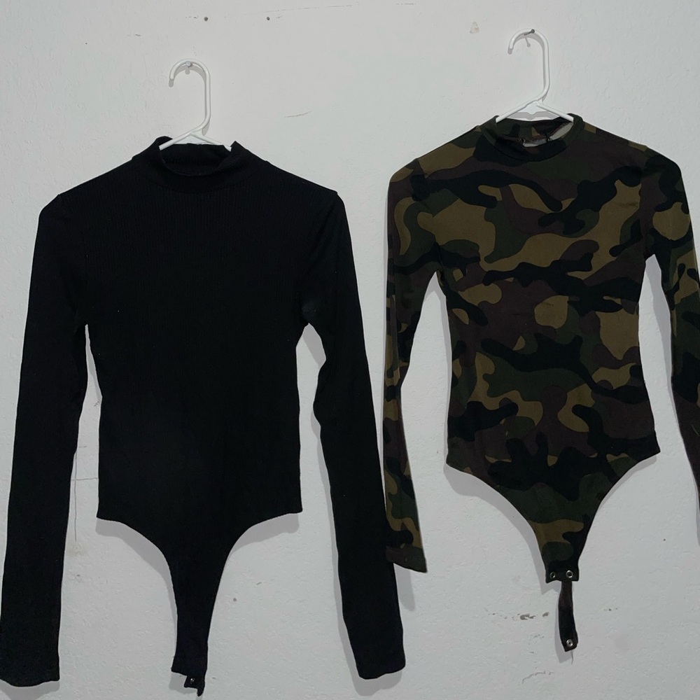 Women's Mock Neck Long Sleeve Bodysuit